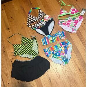 NEW Swim suit lot (4)! Girls Sz 16 - all NEW